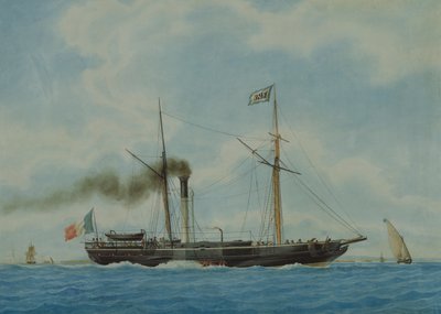 Ozean, das Schiff von Kapitän Combes dem Älteren von Antoine Roux
